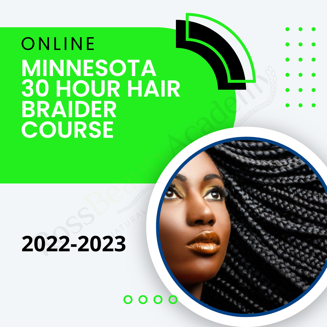 30 Hour Minnesota Hair Braider Online Course